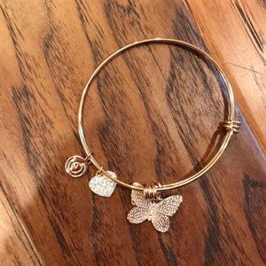 Rose Gold Butterfly Bracelet